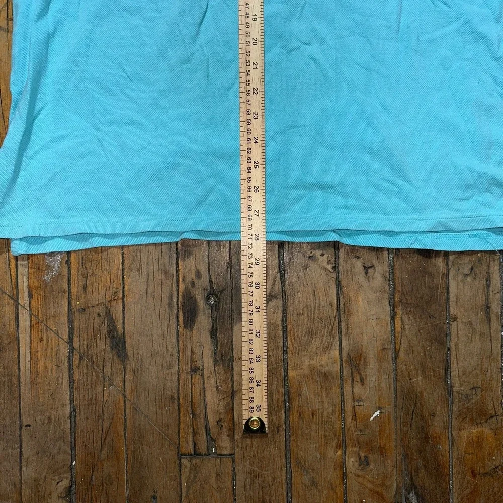 Old Navy Polo Shirt‎ Boys XL Blue Regular Fit Short Sleeve Logo Golf Performance